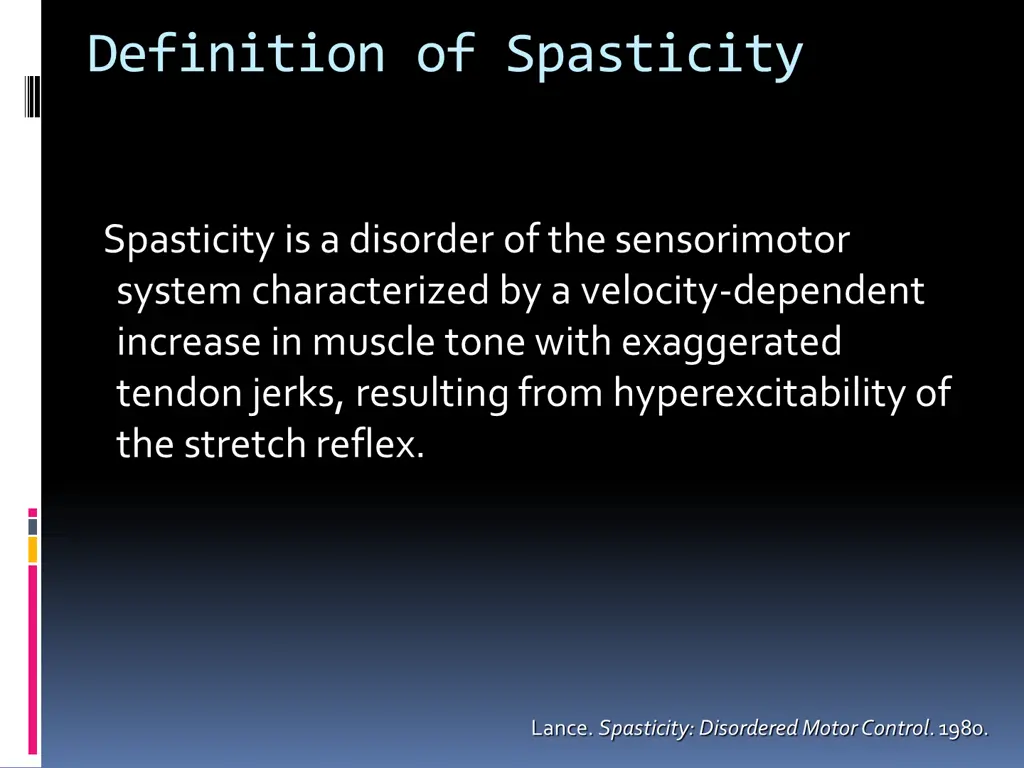 definition of spasticity