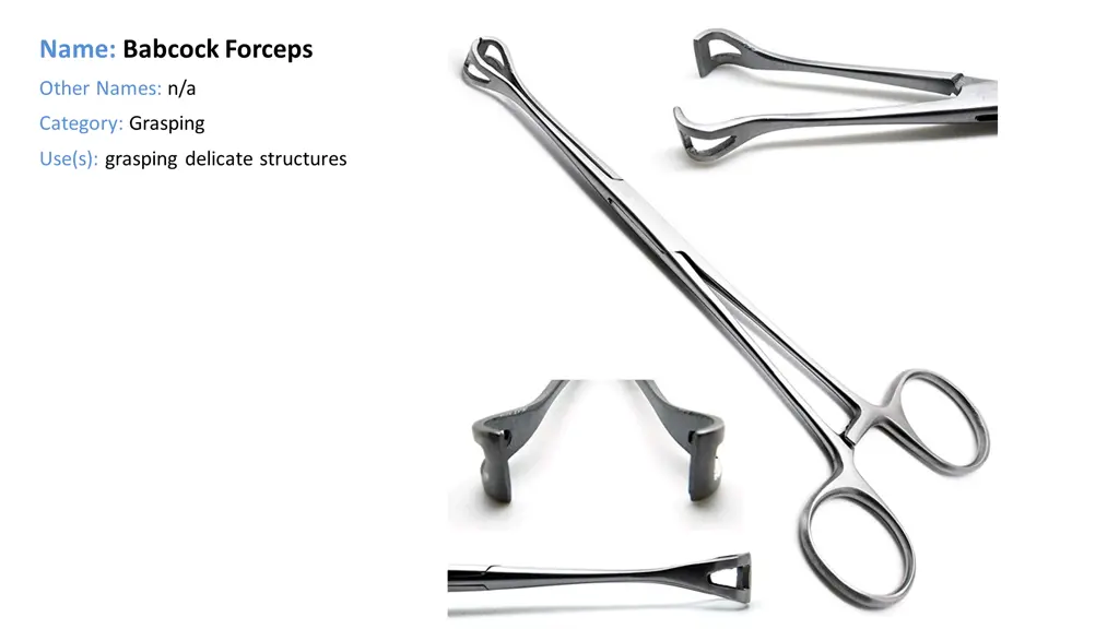 name babcock forceps