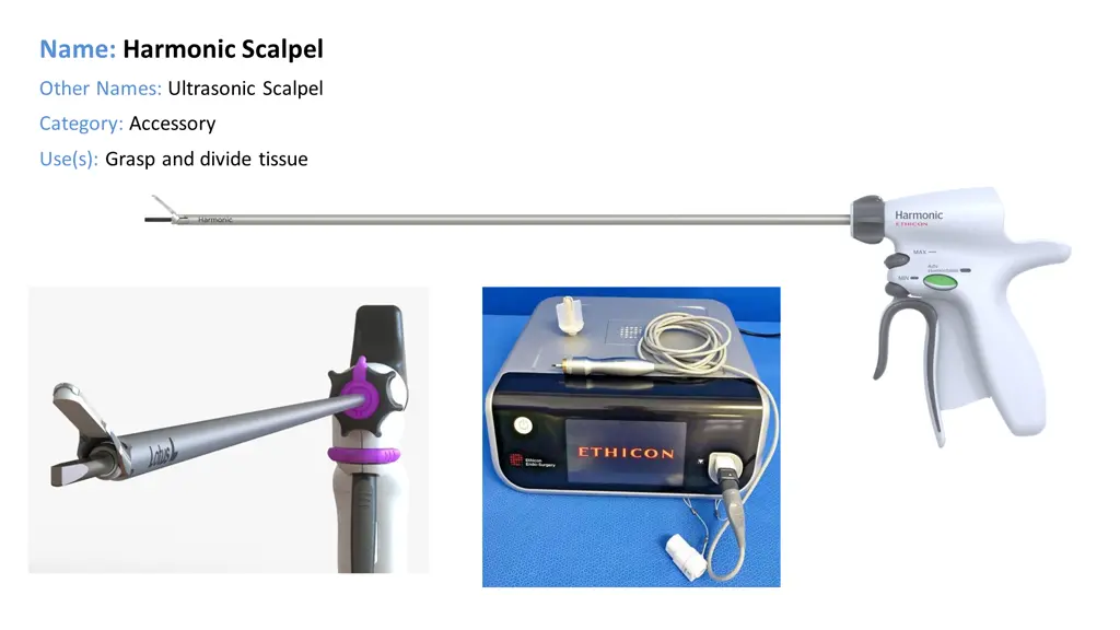 name harmonic scalpel