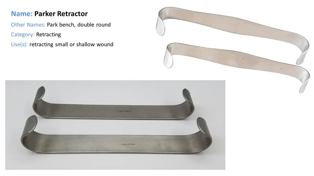 name parker retractor