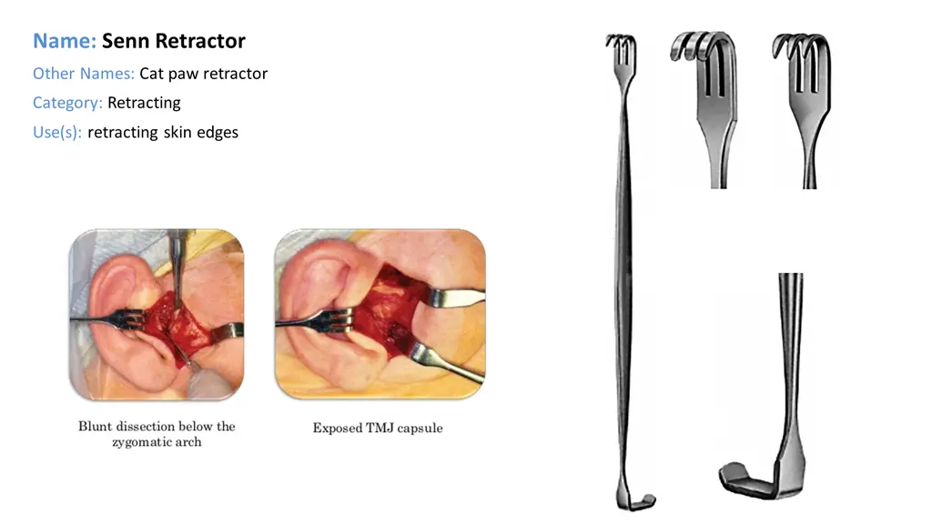 name senn retractor