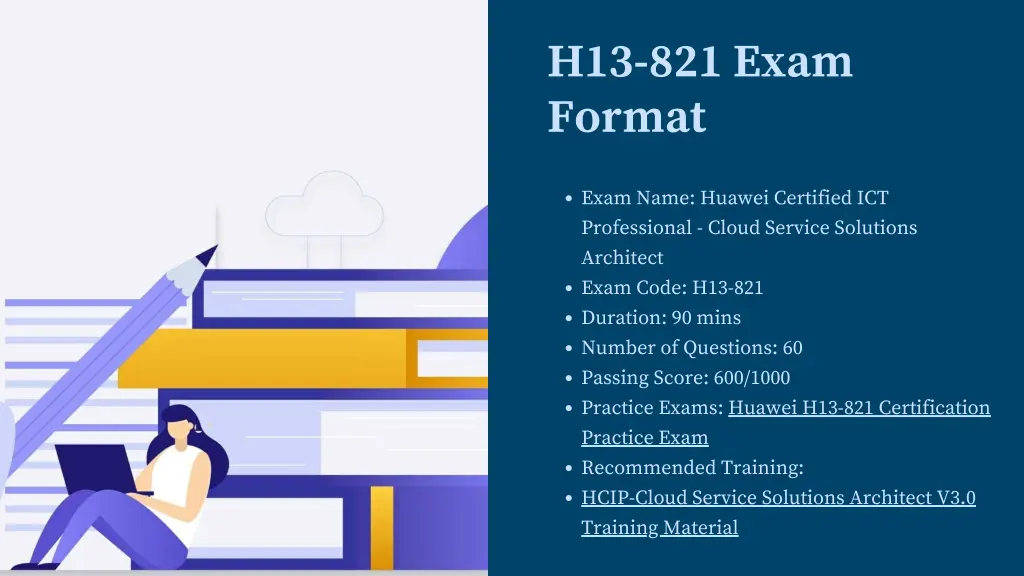 h13 821 exam format