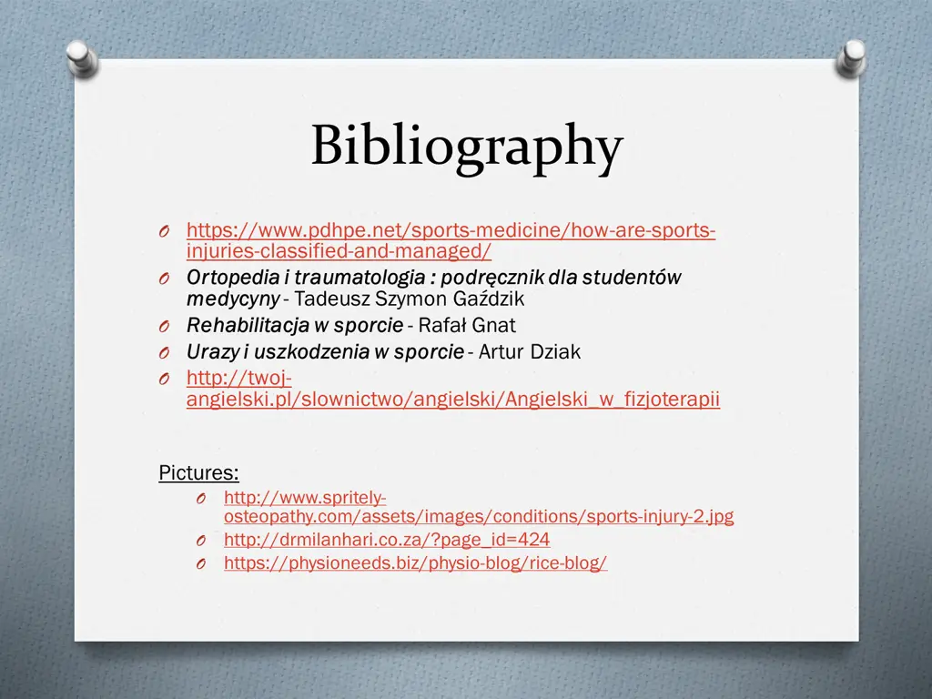 bibliography