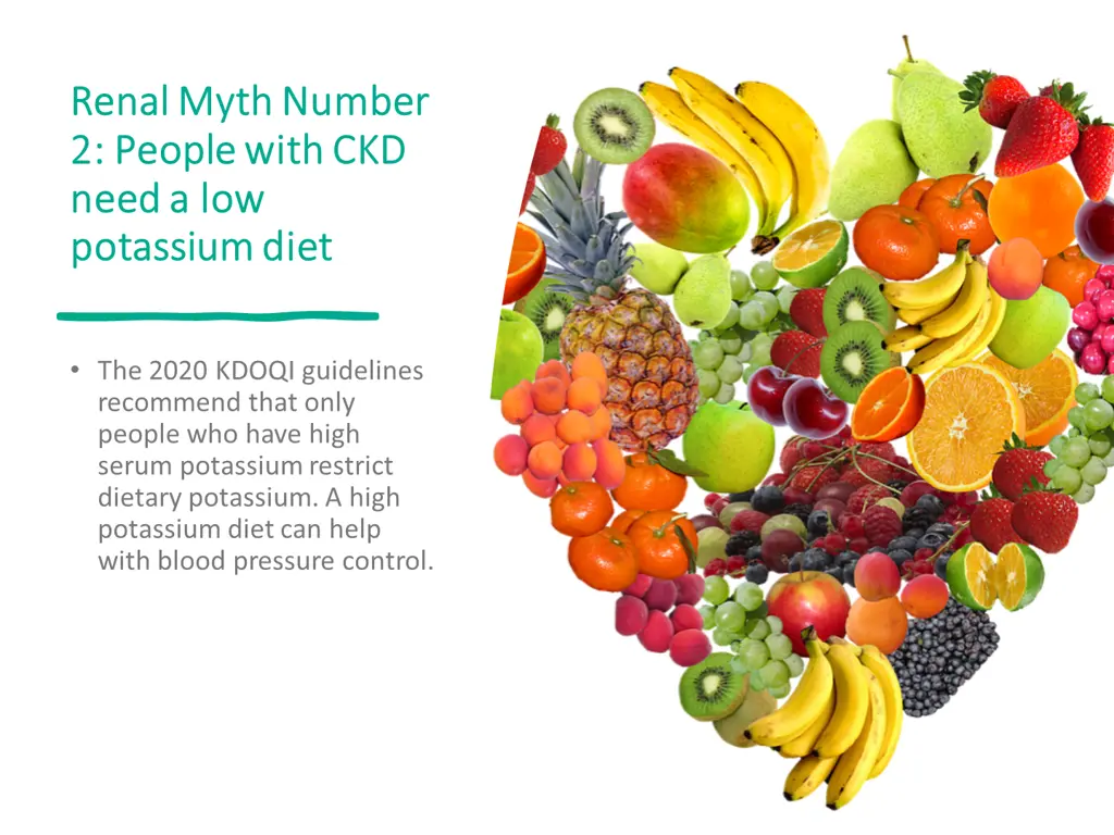 renal myth number renal myth number 2 people with