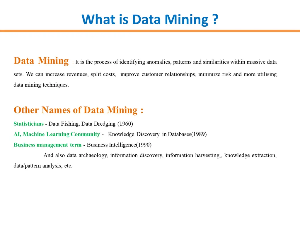 what is data mining