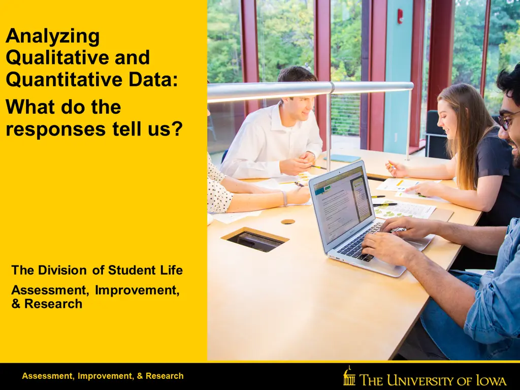 analyzing qualitative and quantitative data what