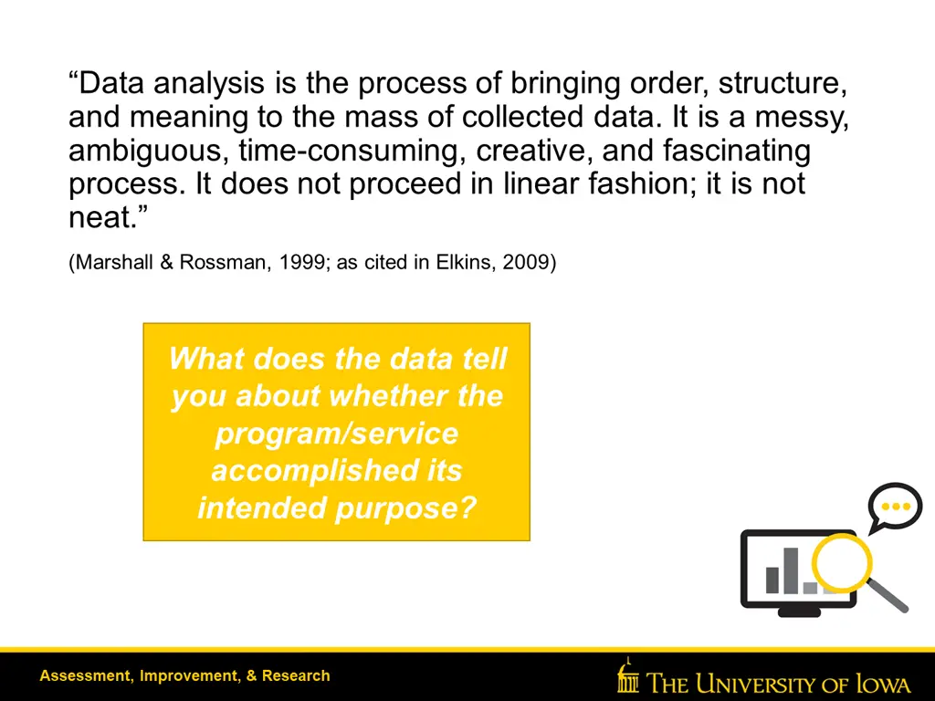 data analysis is the process of bringing order