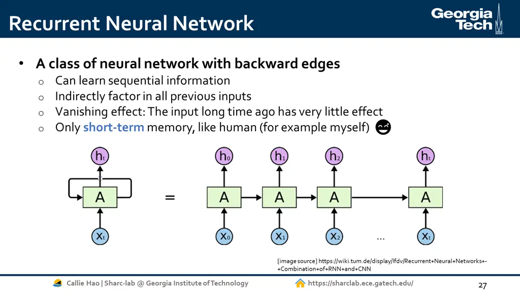 recurrent neural network