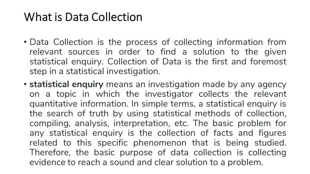 what is data collection what is data collection