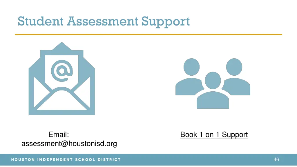 student assessment support