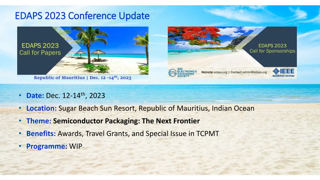 edaps 2023 conference update edaps 2023