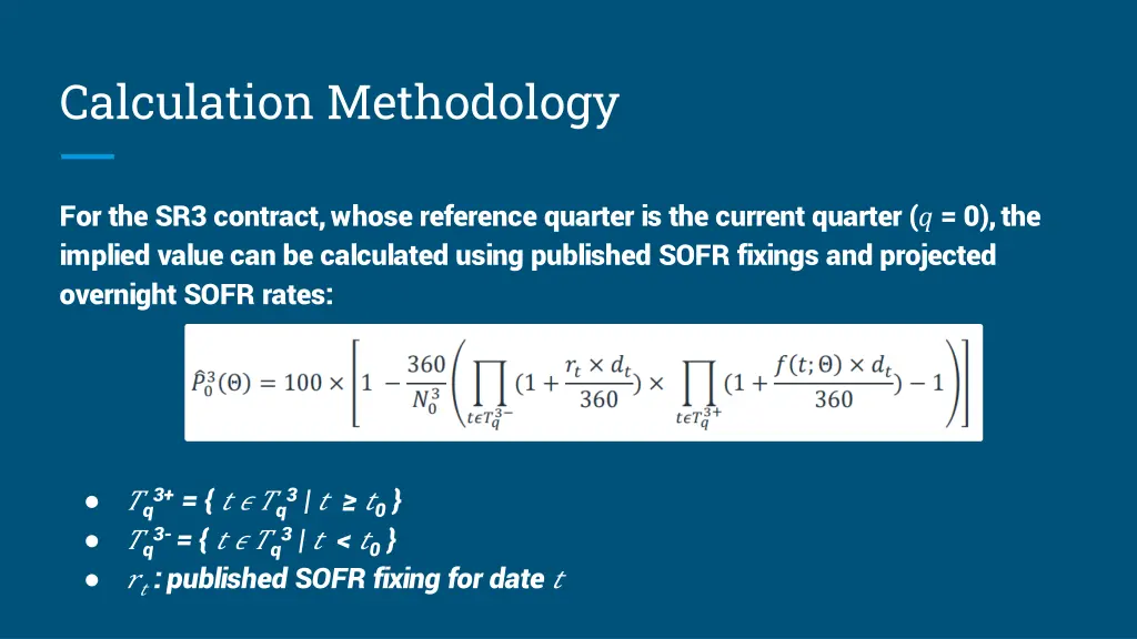 calculation methodology 7