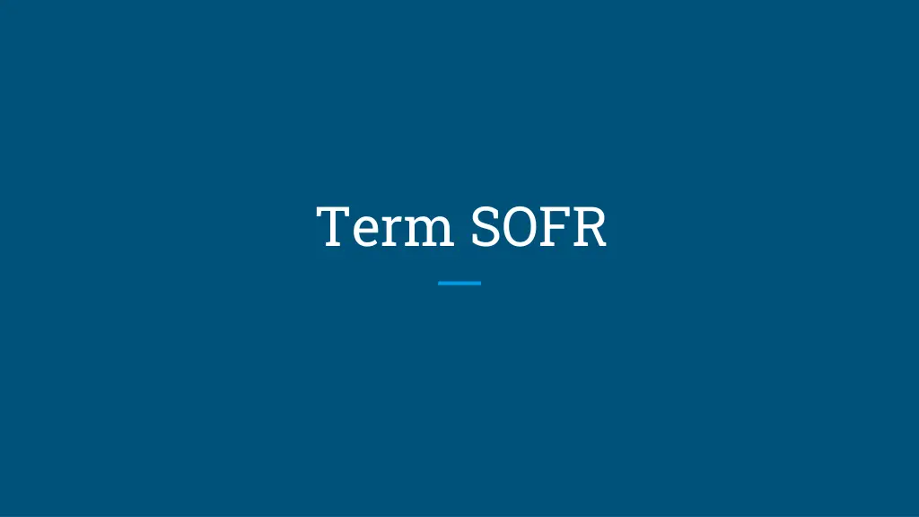 term sofr