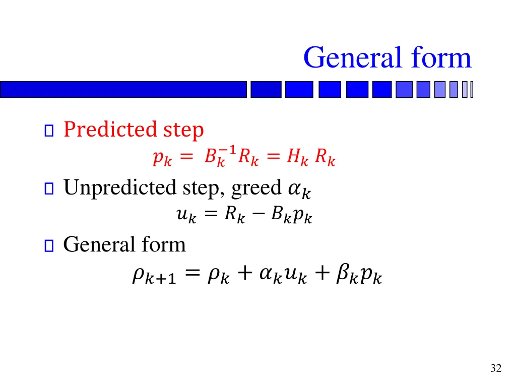 general form 3