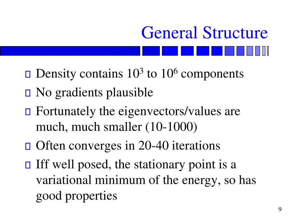 general structure