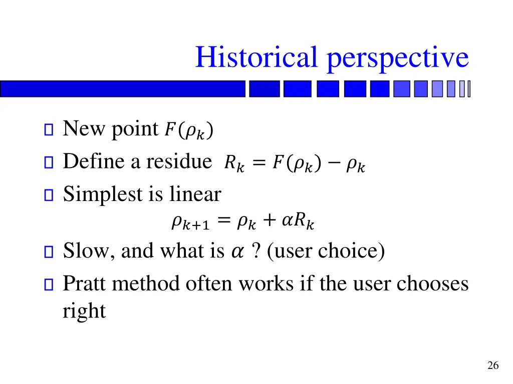 historical perspective