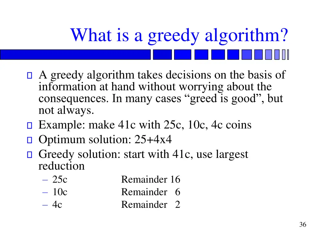 what is a greedy algorithm