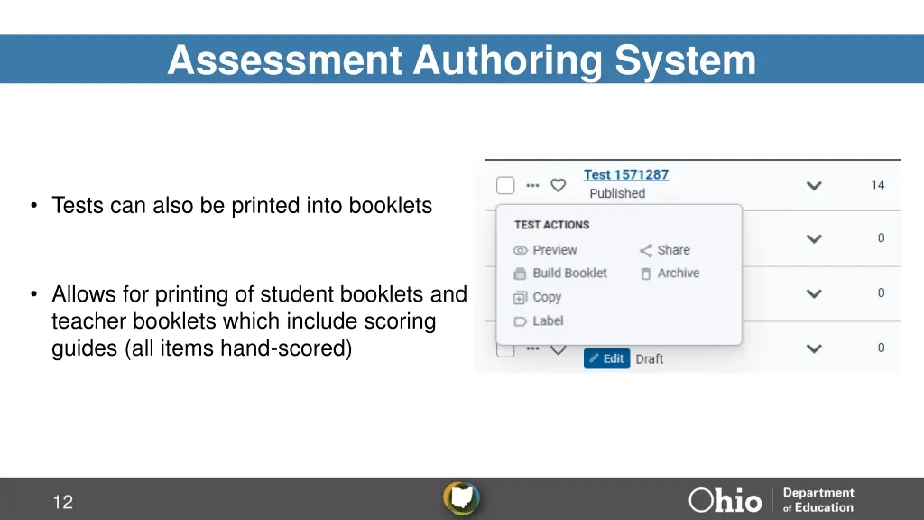 assessment authoring system 11