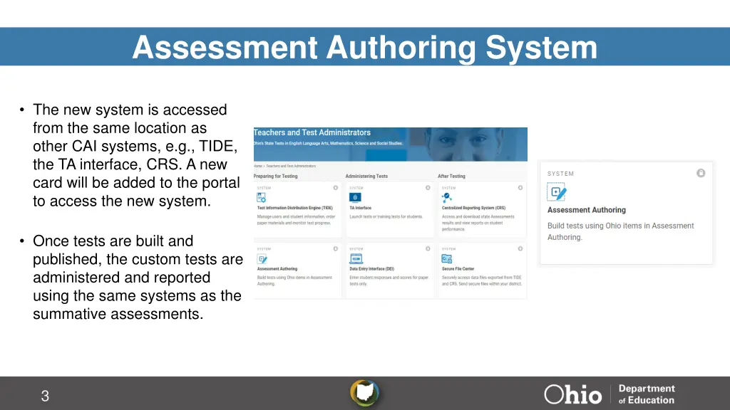 assessment authoring system 2