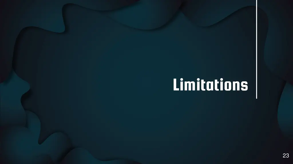 limitations