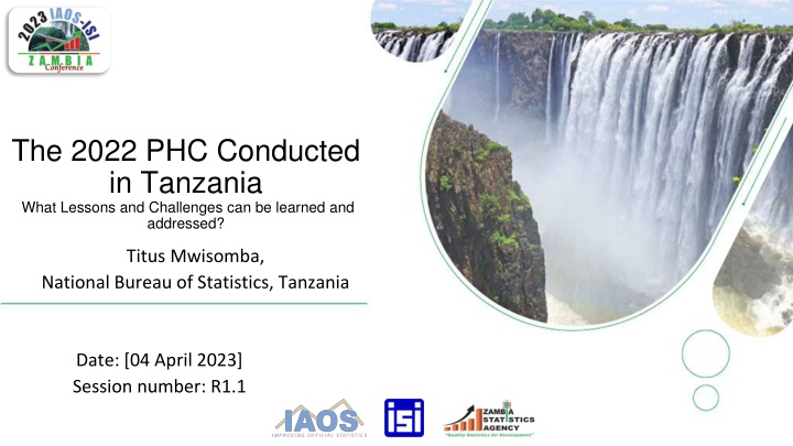 the 2022 phc conducted in tanzania what lessons