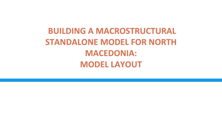 building a macrostructural standalone model