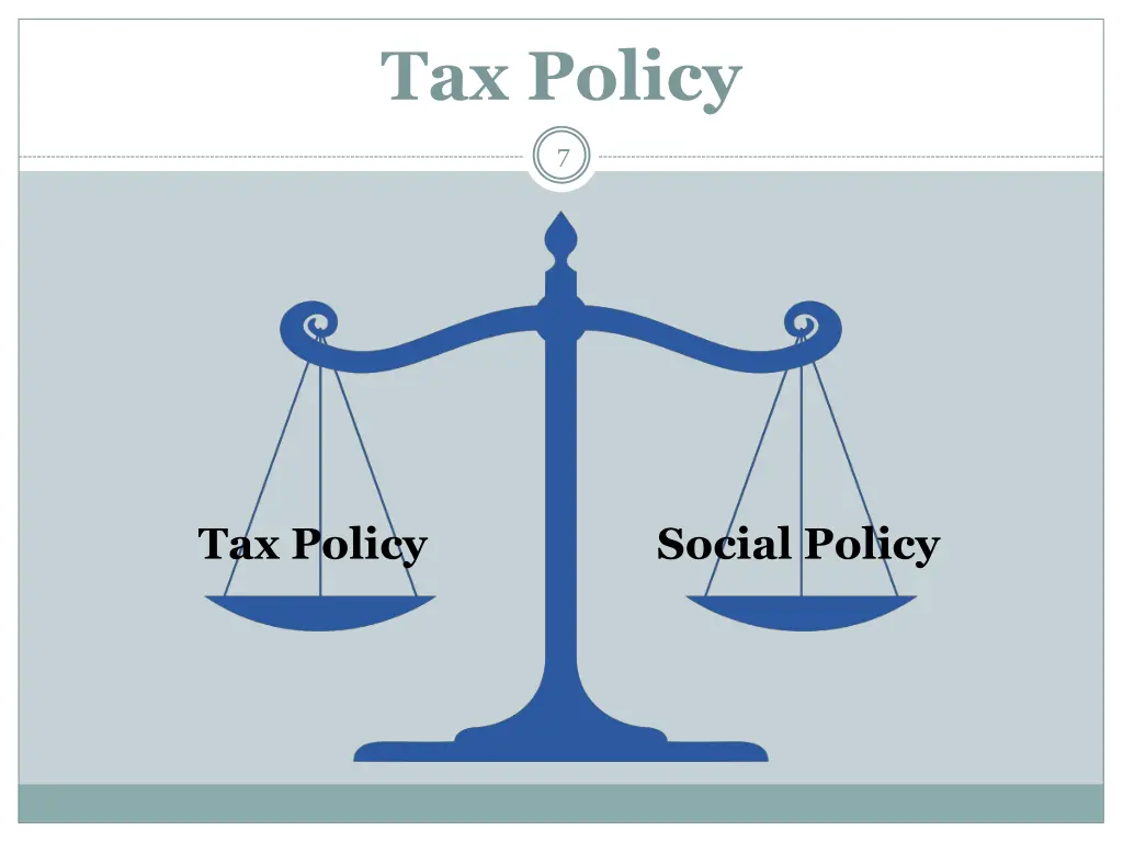 tax policy