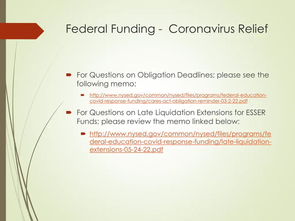 federal funding coronavirus relief 1