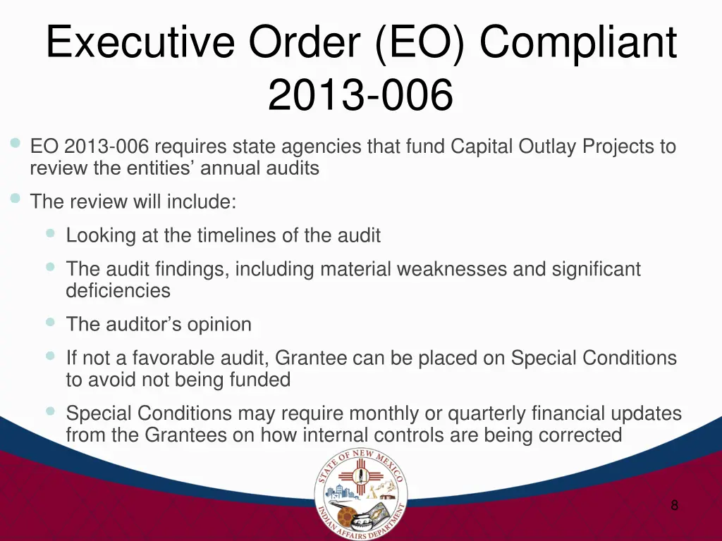 executive order eo compliant 2013 006 eo 2013