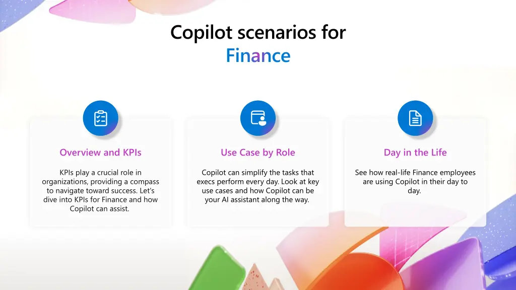 copilot scenarios for finance 1