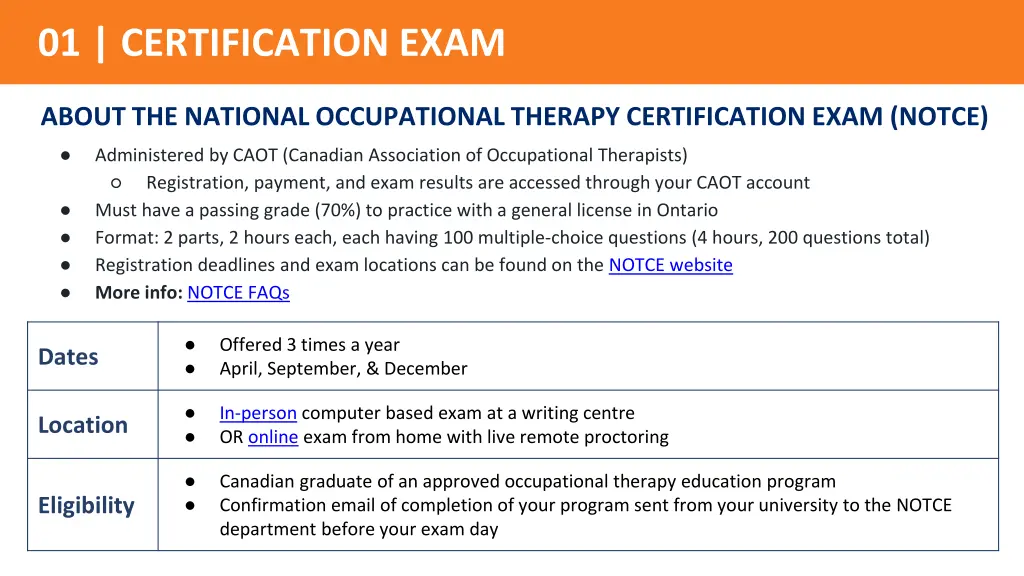 01 certification exam 1