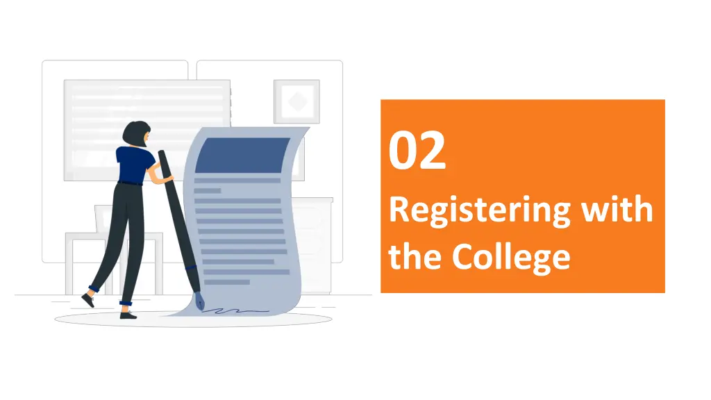 02 registering with the college
