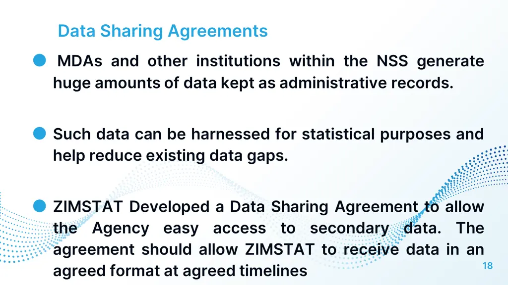 data sharing agreements