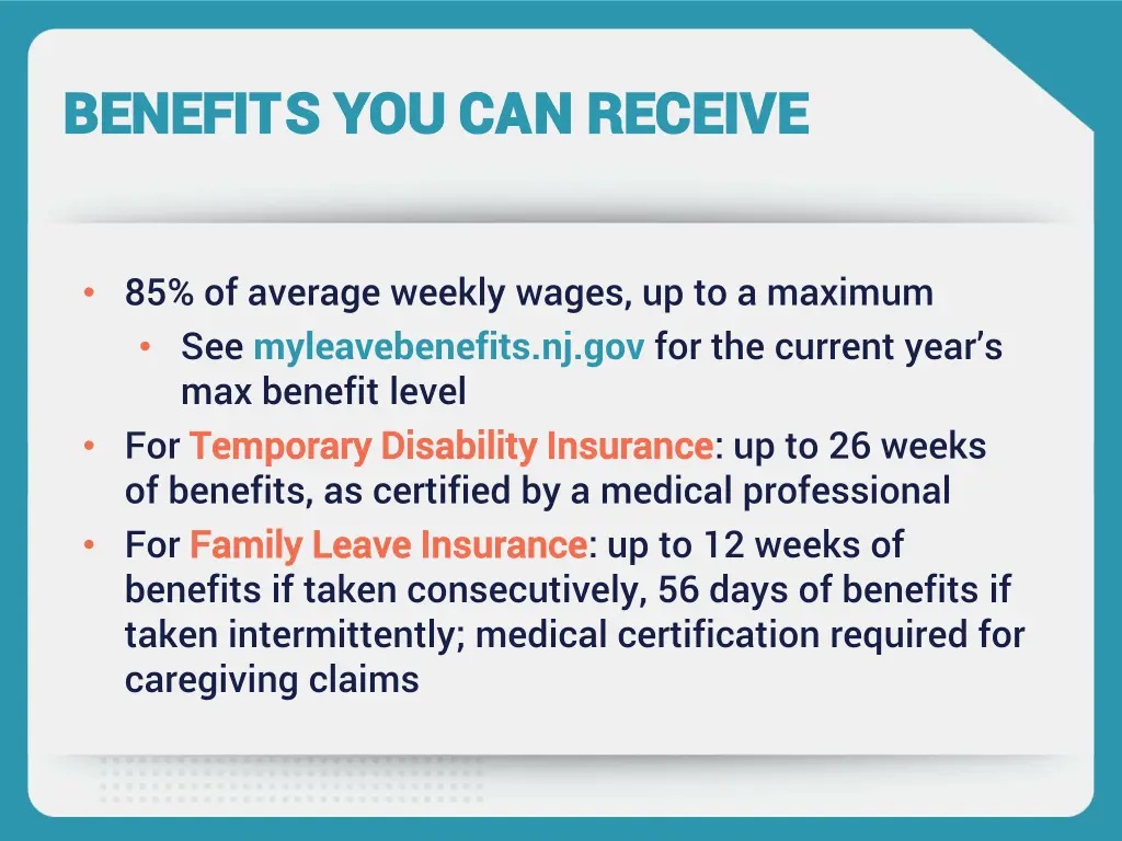 benefits you can receive benefits you can receive