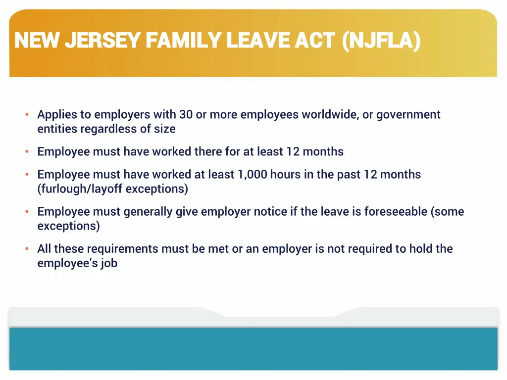 new jersey family leave act njfla new jersey 1