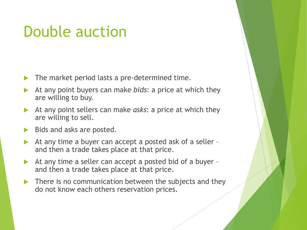 double auction