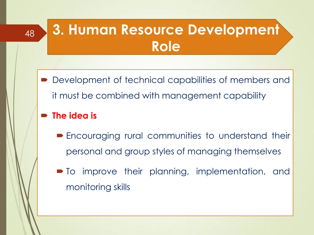 3 human resource development role