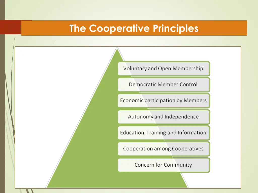 the cooperative principles