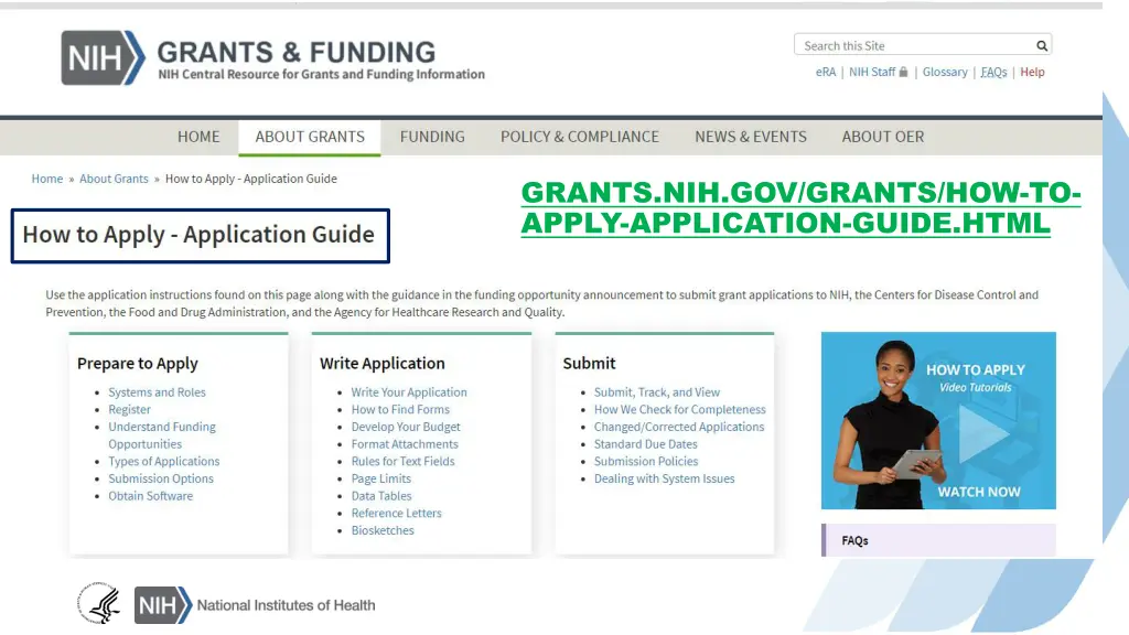 grants nih gov grants how to apply application