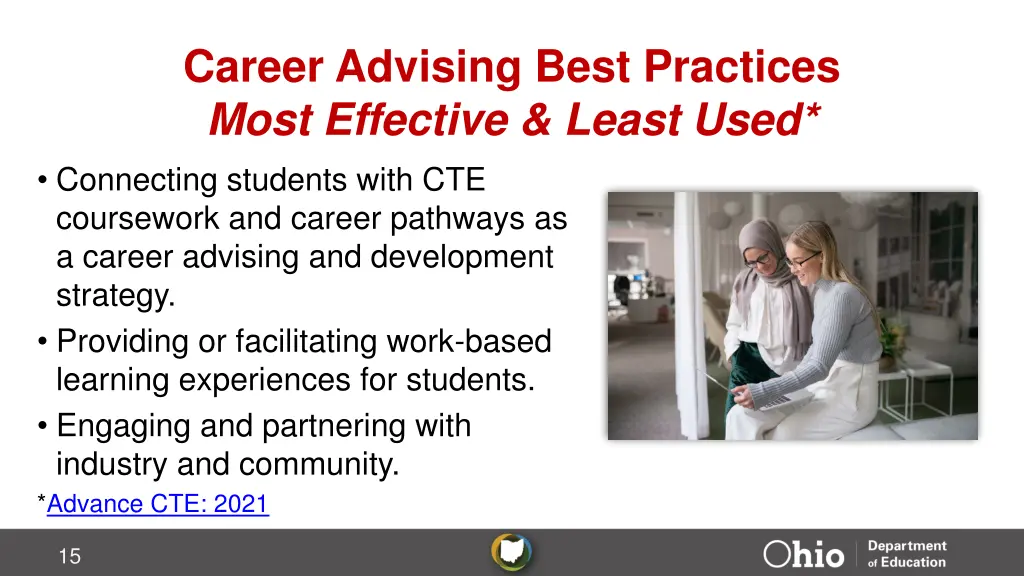 career advising best practices most effective