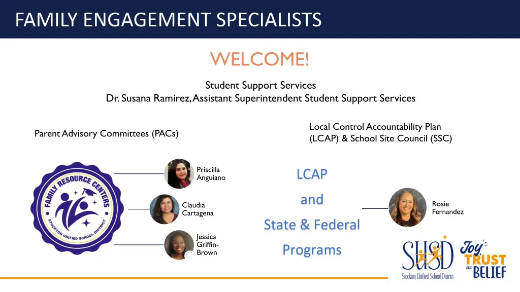 family engagement specialists