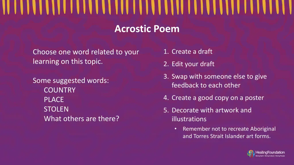 acrostic poem