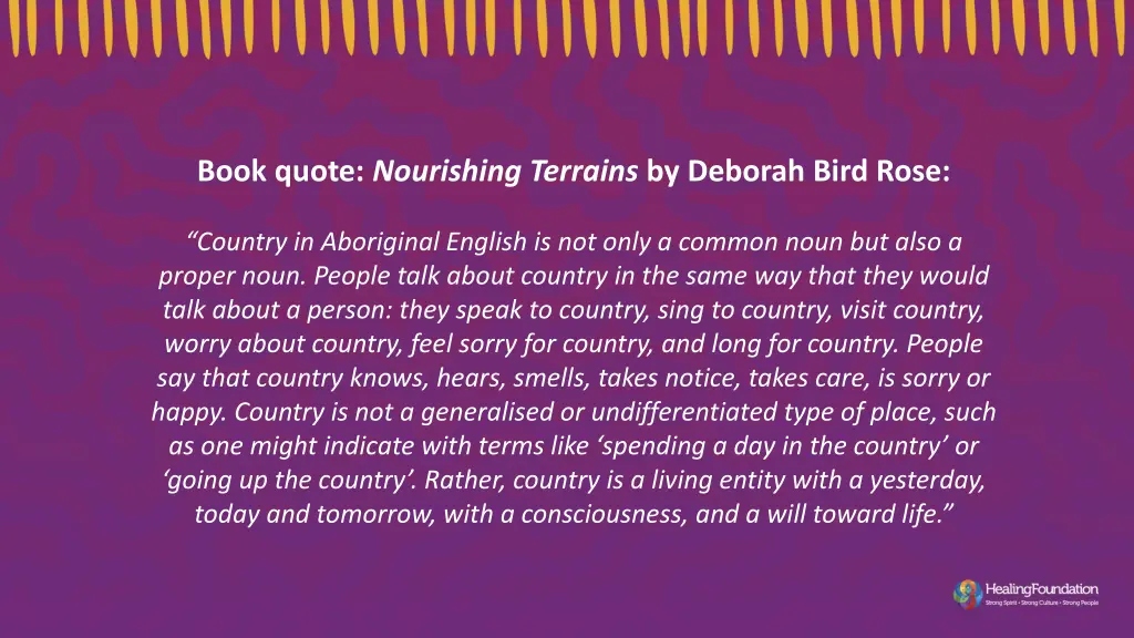 book quote nourishing terrains by deborah bird