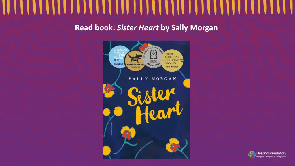 read book sister heart by sally morgan 1