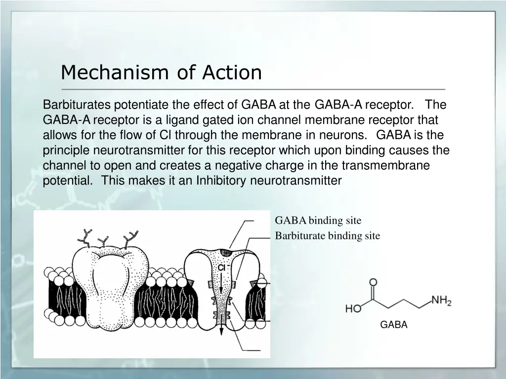 mechanism of action