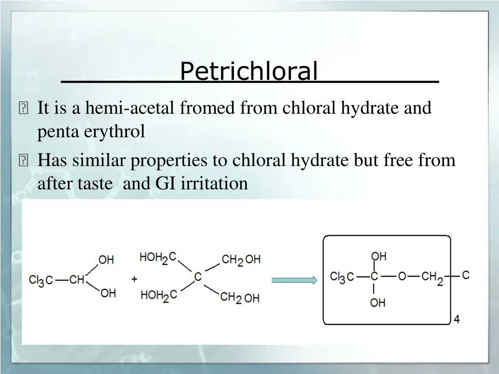 petrichloral