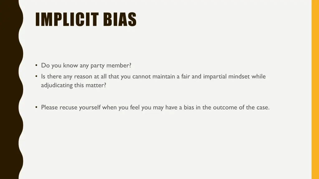 implicit bias