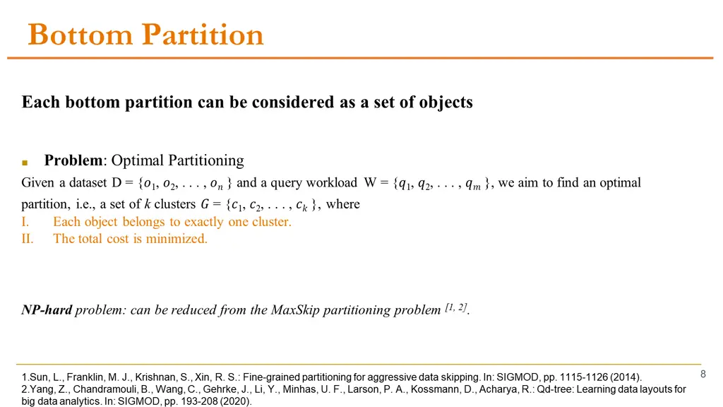 bottom partition