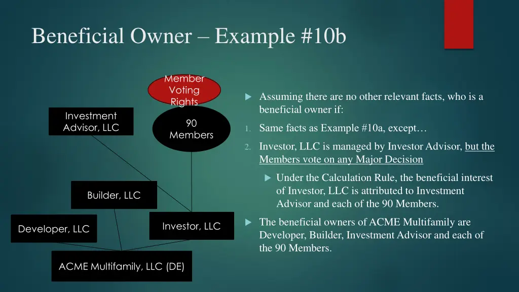 beneficial owner example 10b