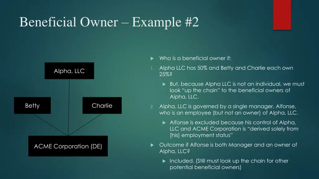 beneficial owner example 2